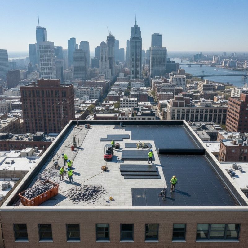 Flat Roof Installation