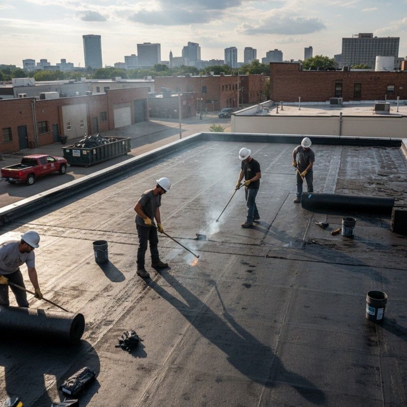Tar Roof Installation